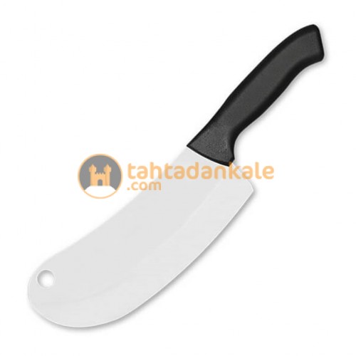 Ündeğerli,OZK-UNDPS2,Sebze & Meyve Bıçakları,Ündeğerli Bursa Paslanmaz Mutfak Soğan Satırı, Börek Bıçağı No:2, 18 cm - Plastik Sap