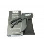 Sog,BCY-AC78BK,Çakı & Bıçak,SOG AC78 Siyah Yaprak Kamp Çakı 14,5 cm - Metal Sap, Kılıflı