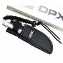 DPX,BCY-TX01,Bıçaklar,DPX Gear Hit Cutter TX01 Outdoor Kamp Bıçağı Metal 19 cm - İpli Sap, Kılıflı
