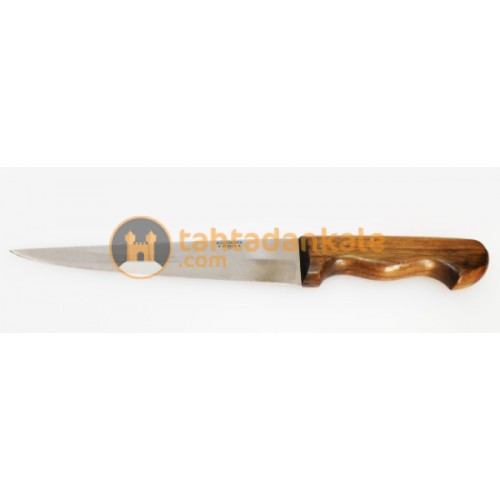 Küçükata,OZK-KASKB5,Kasap & Kurban Bıçakları,Küçükata Bursa İnce Sivri Kasap Bıçağı No:5, 23 cm - Ahşap Sap