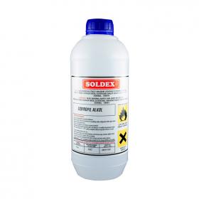 Soldex (İPA) İzopropil Alkol 1 Lt %99,9 Saf - Flux Atığı Temizleme, İnceltme (Sanayi Tip), Isopropyl Alcol