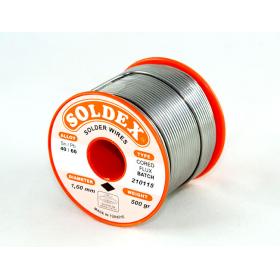 Soldex 40-60 Lehim Teli 500 Gr 1.6 mm- Sn:40 / Pb:60