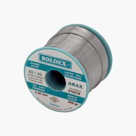 Soldex Arax 60-40 Lehim Teli 500 Gr 1.3 mm - Sn:60 / Pb:40