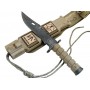 Muhtelif,BCY-S.4759,Bıçaklar,Salgur S 4759 Türk Tipi Komando Bıçağı 28,5cm - Testere Detaylı Bıçak, İpli, Kılıflı