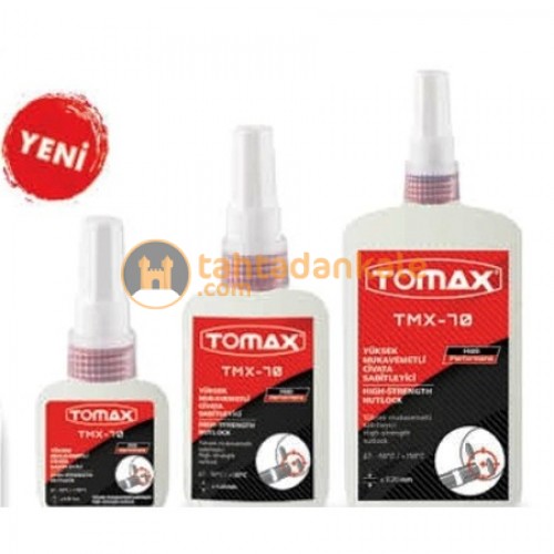 Tomax,01120250,Yapıştırıcı & Tutkallar,Tomax Sökülebilir Civata Sabitleyici - 250 ml