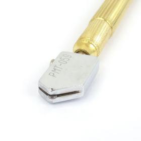 PMT-059 Gazlı Cam Kesme Elması -Kaymaz Metal Saplı - Sarı