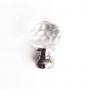 Cntma,CNT-A752319N,Paketli ürünler,Dekoratif Kristal Çekmece Düğme Kulp - Küçük, 20mm, Nikel, 1 Adet