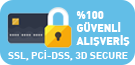 256 bit Ssl, Pci Dss Sertifikası, 3d Secure ile Güvenli Alışveriş