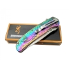 Browning DA137 Rainbow Çakı 22,5 cm Manuel, Kemerlikli