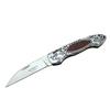 CRKT CR 0124 RD Kamp Çakı 20 cm - Metal Desenli Sap, Kılıflı, Kutulu