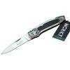 CRKT CR 0128 KHV Kamp Çakı 18 cm - Metal Desenli Sap, Kılıflı, Kutulu